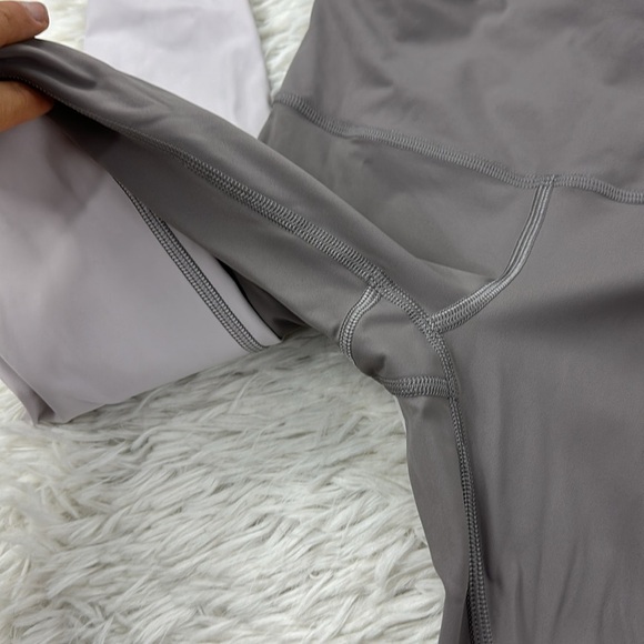 Lululemon Speed Wunder Tight *Asym Half Moon / Light Chrome - Picture 2 of 7